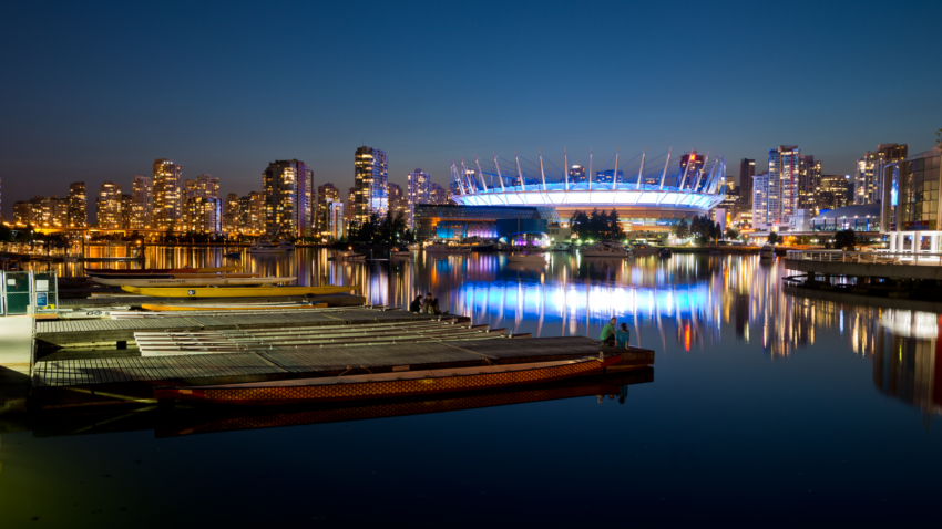 Vancouver at night SEO